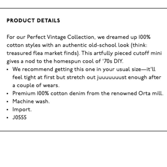 Madewell Rigid Denim A-Line Pieced Mini Skirt - Picture 5 of 13